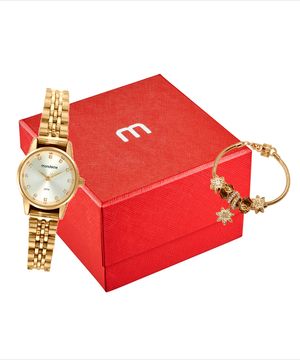 relógio mondaine analógico 32725lpmvde1kk dourado