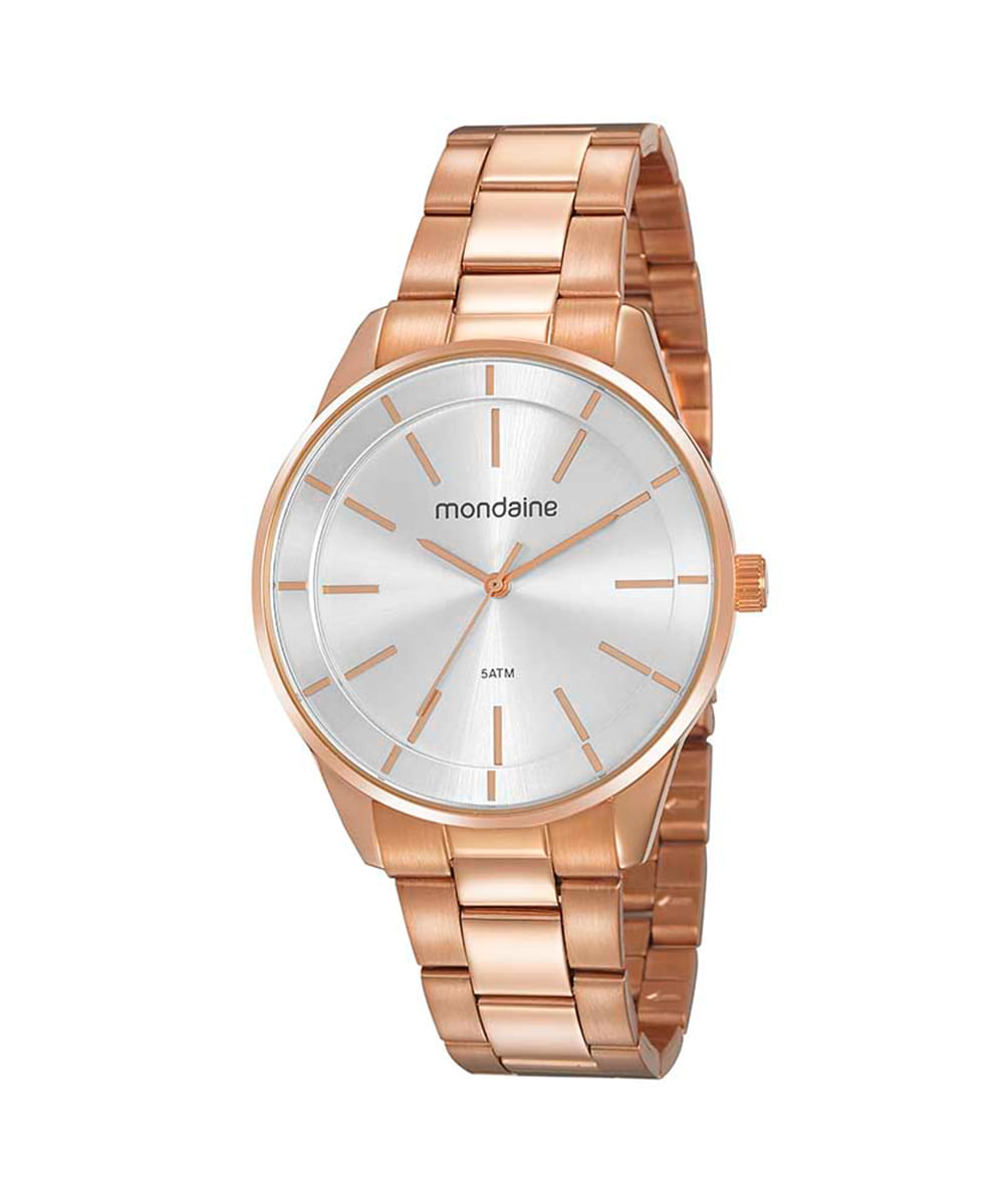 relógio mondaine analógico 32177lpmvre2ka rosa