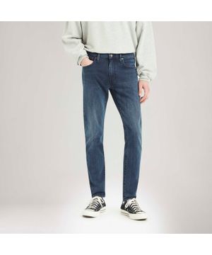 Calça Jeans Levis 512 Slim Taper Lavagem Escura Azul