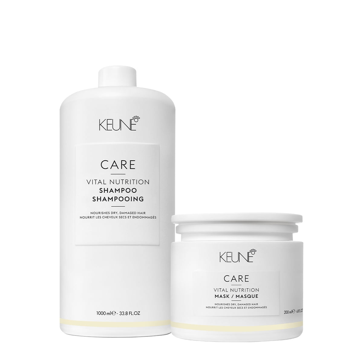 Kit Keune Care Vital Nutrition Shampoo e Máscara 2 produtos