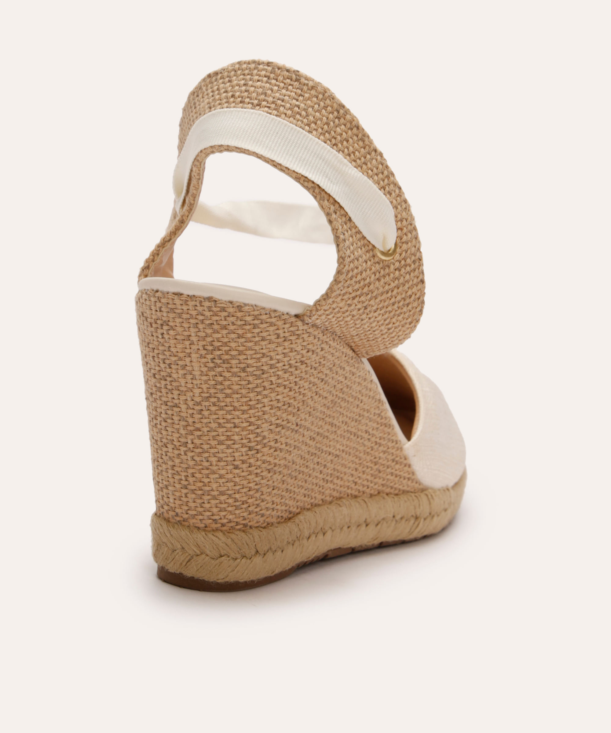 sandália espadrille oneself off white