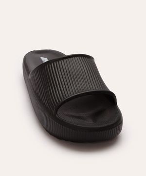 chinelo slide texturizado ace preto