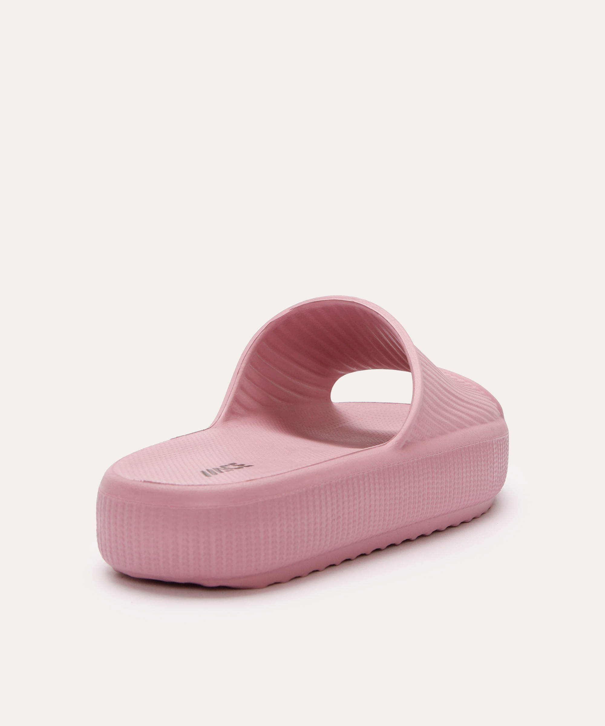 chinelo slide texturizado ace rosa