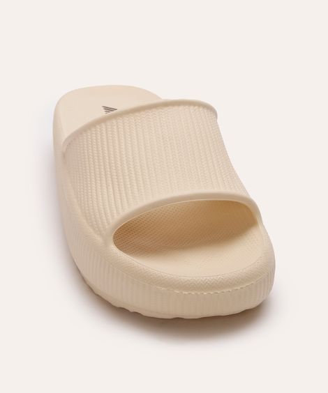chinelo slide texturizado ace off white