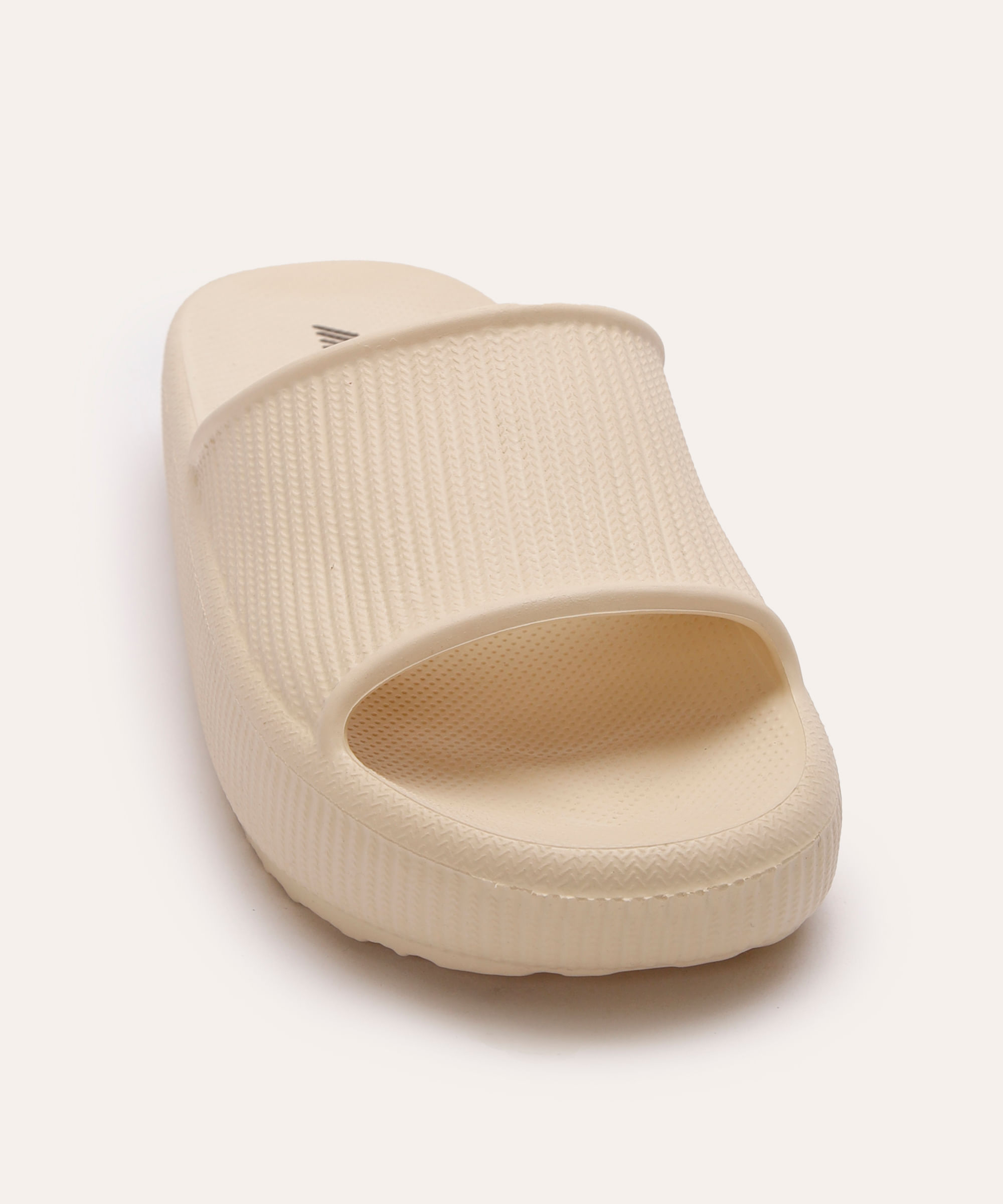 chinelo slide texturizado ace off white