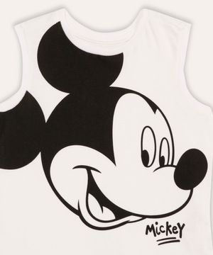 kit de 2 regatas infantis mickey colorida