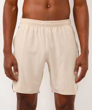 bermuda com bolsos esportiva ace bege