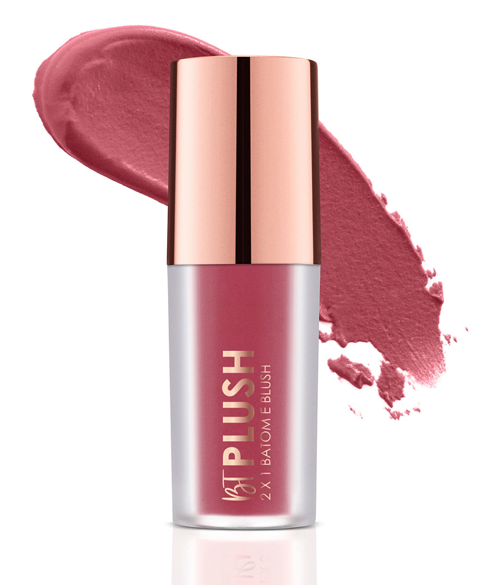 batom e blush bruna tavares plush bela rosa