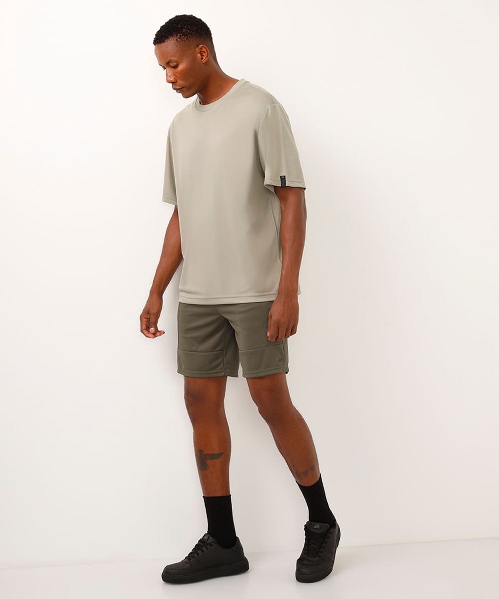 camiseta esportiva ace oversized verde