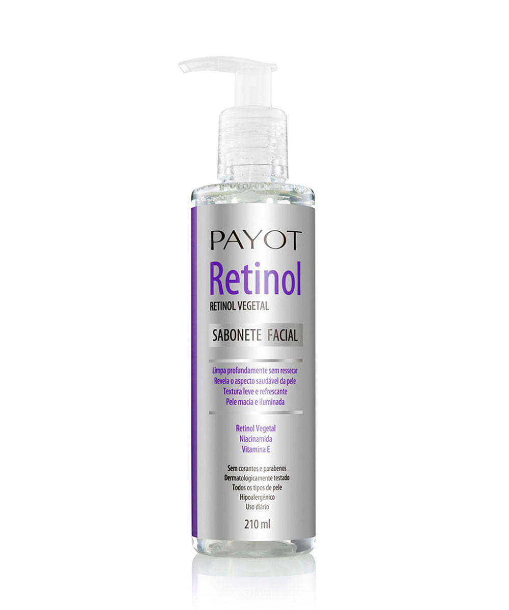 sabonete facial payot retinol