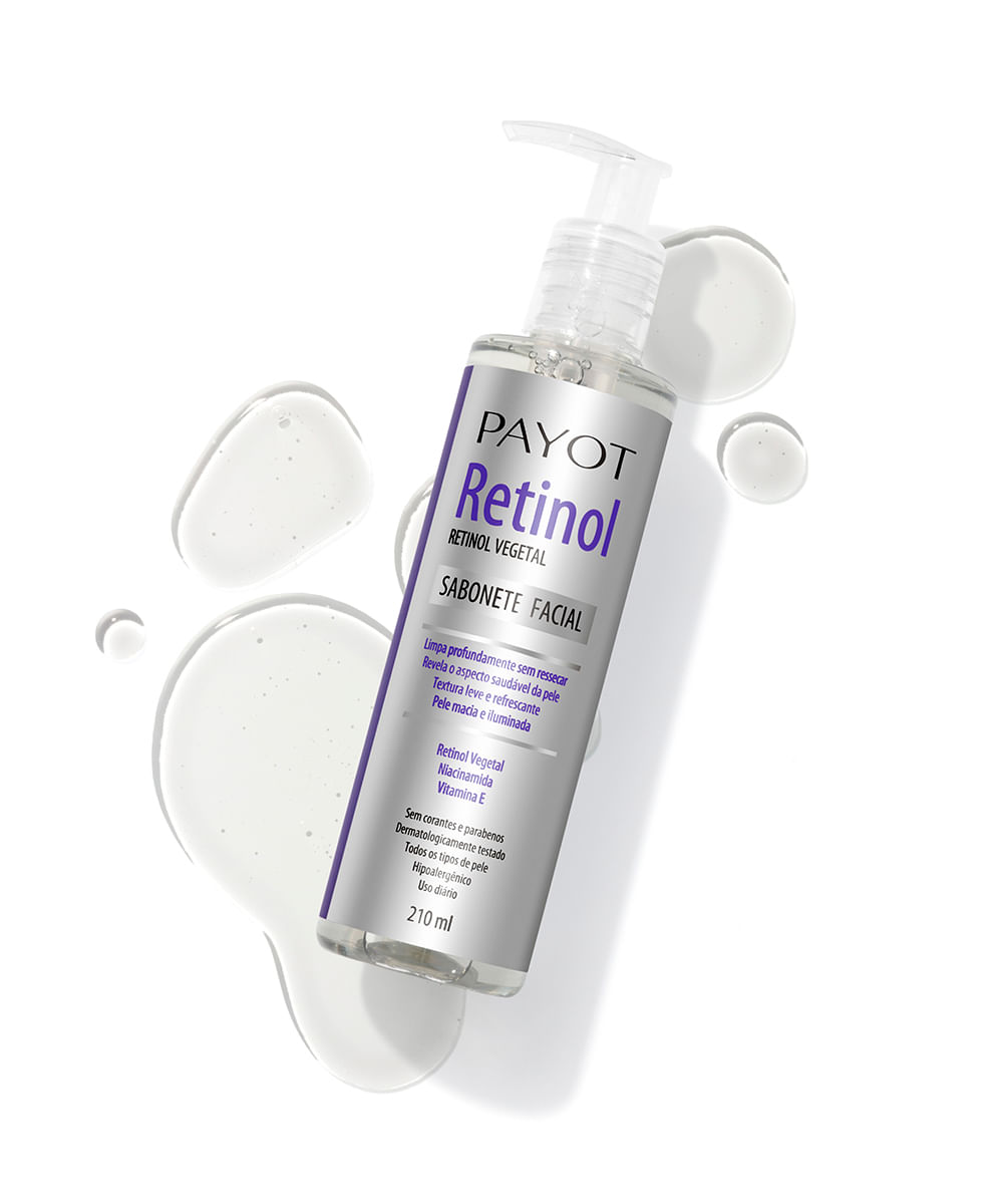 sabonete facial payot retinol