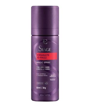 finalizador eudora siáge magic spray combate o frizz 50ml