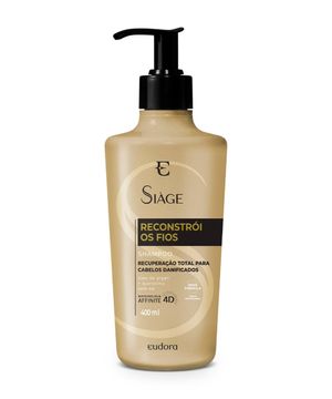 shampoo eudora siáge reconstrói os fios 400ml