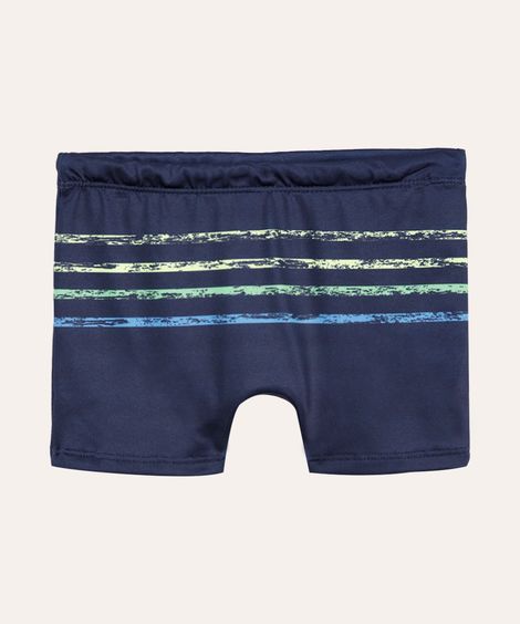 sunga infantil boxer listrada azul