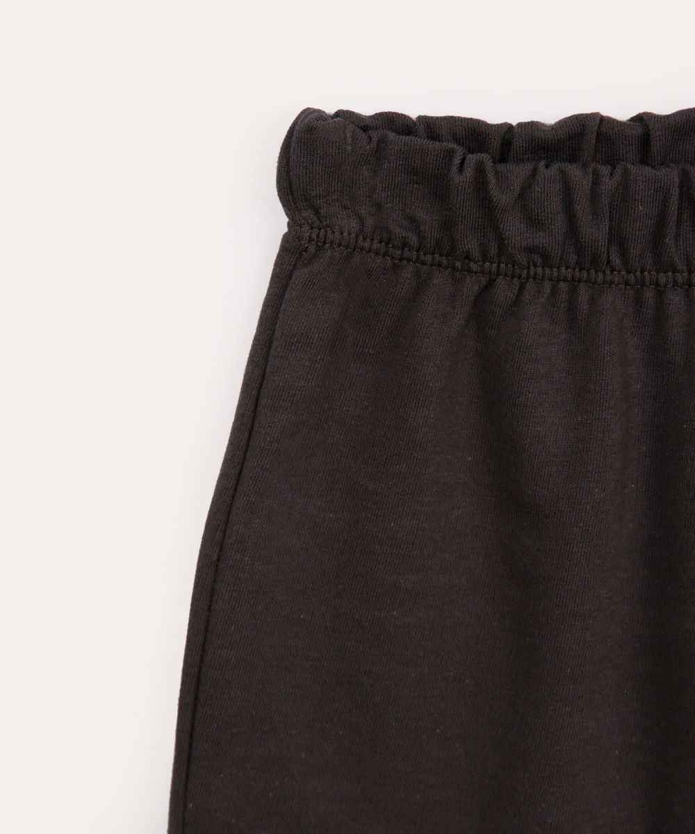 conjunto infantil curto patrulha canina bege