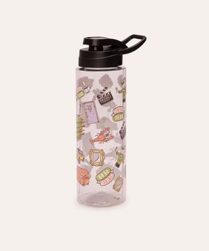 garrafa friends 750ml transparente