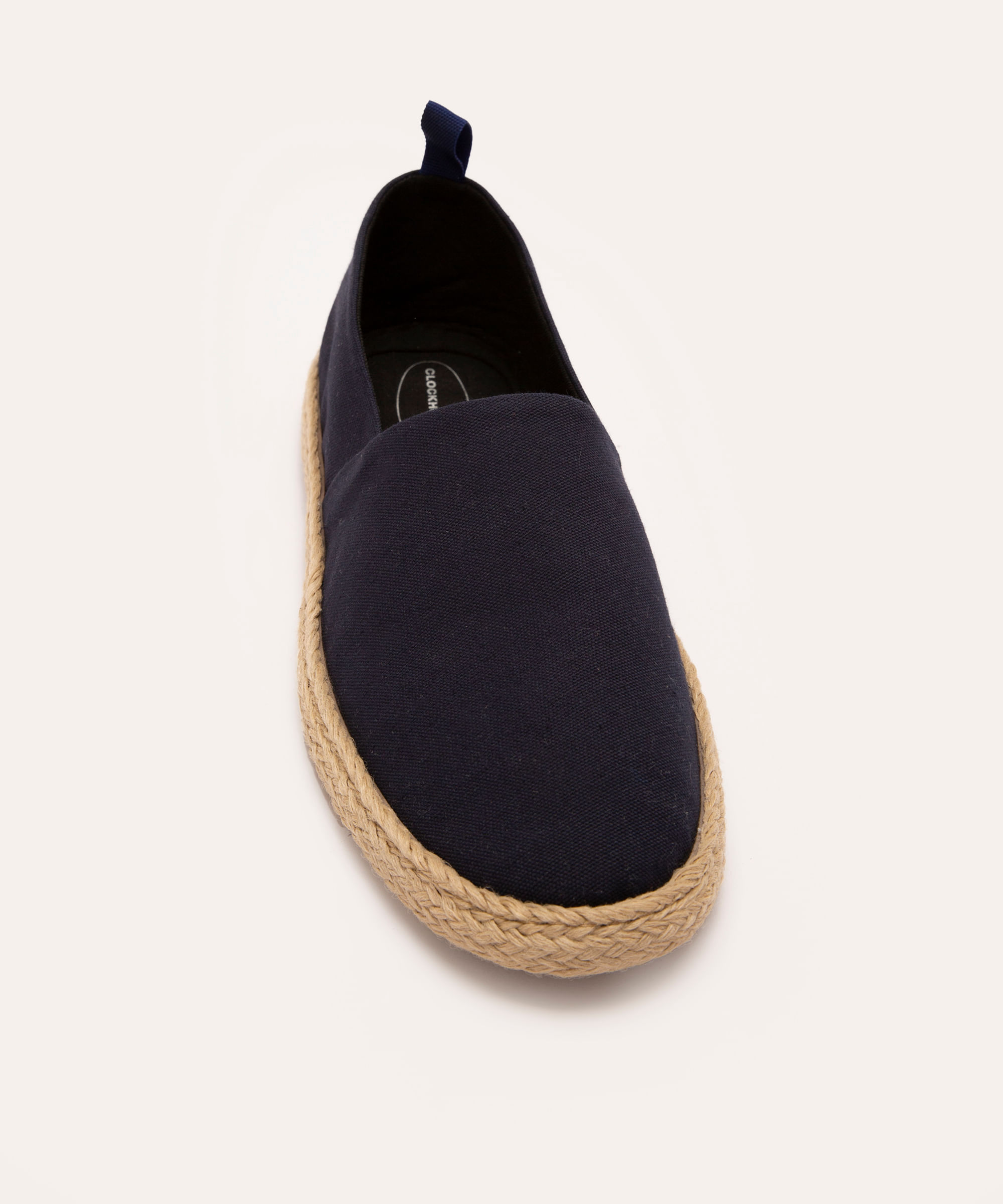 alpargata com textura azul