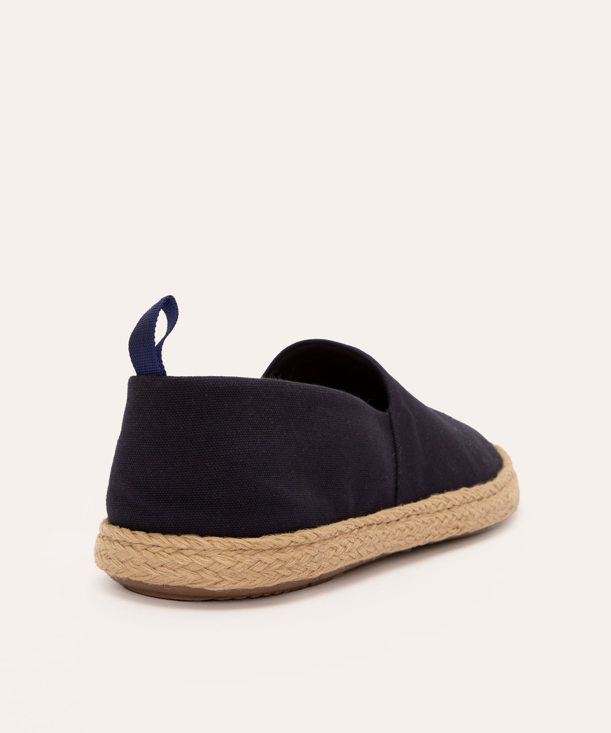 alpargata com textura azul