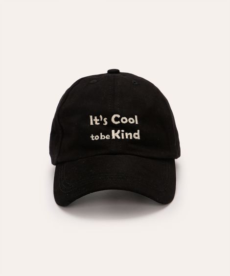 boné aba curva its cool to be kind preto