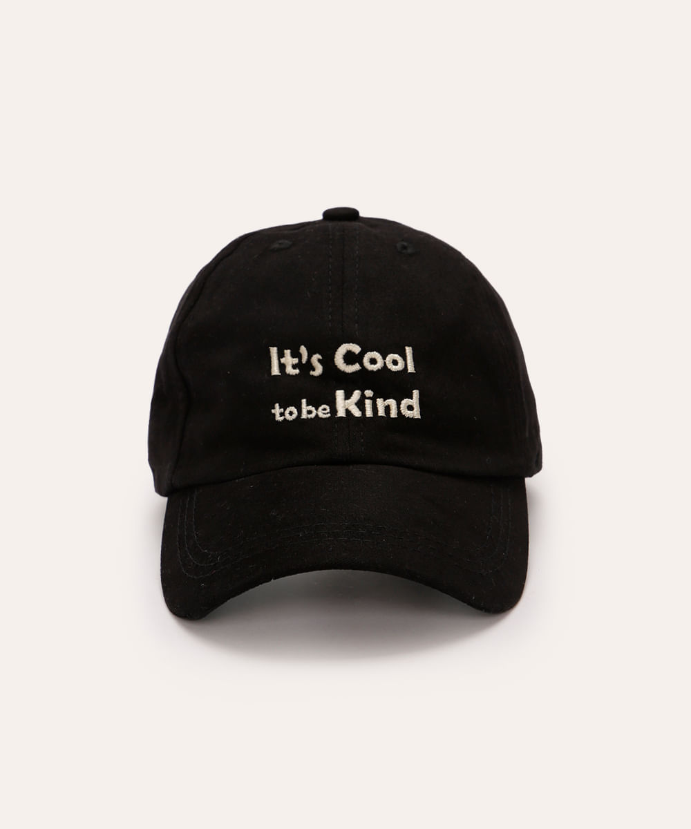boné aba curva its cool to be kind preto