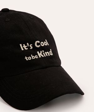 boné aba curva its cool to be kind preto