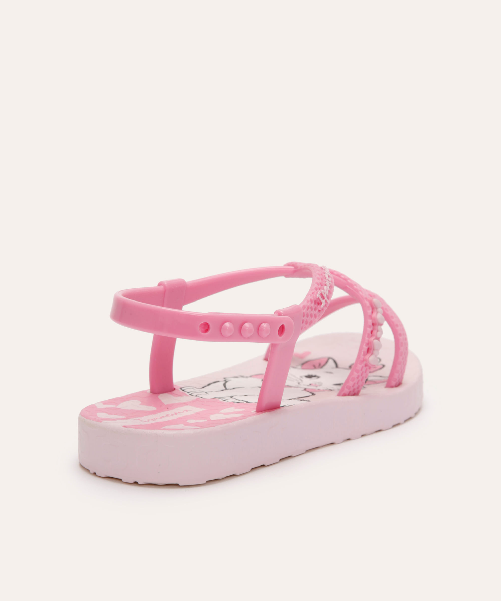 rasteirinha infantil ipanema marie rosa