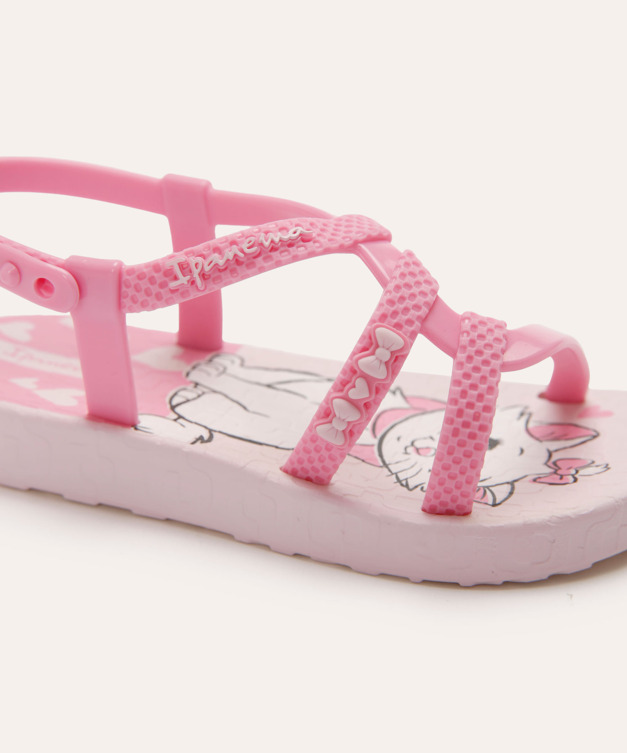 rasteirinha infantil ipanema marie rosa