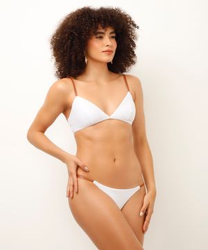 biquíni calcinha fio dental branco