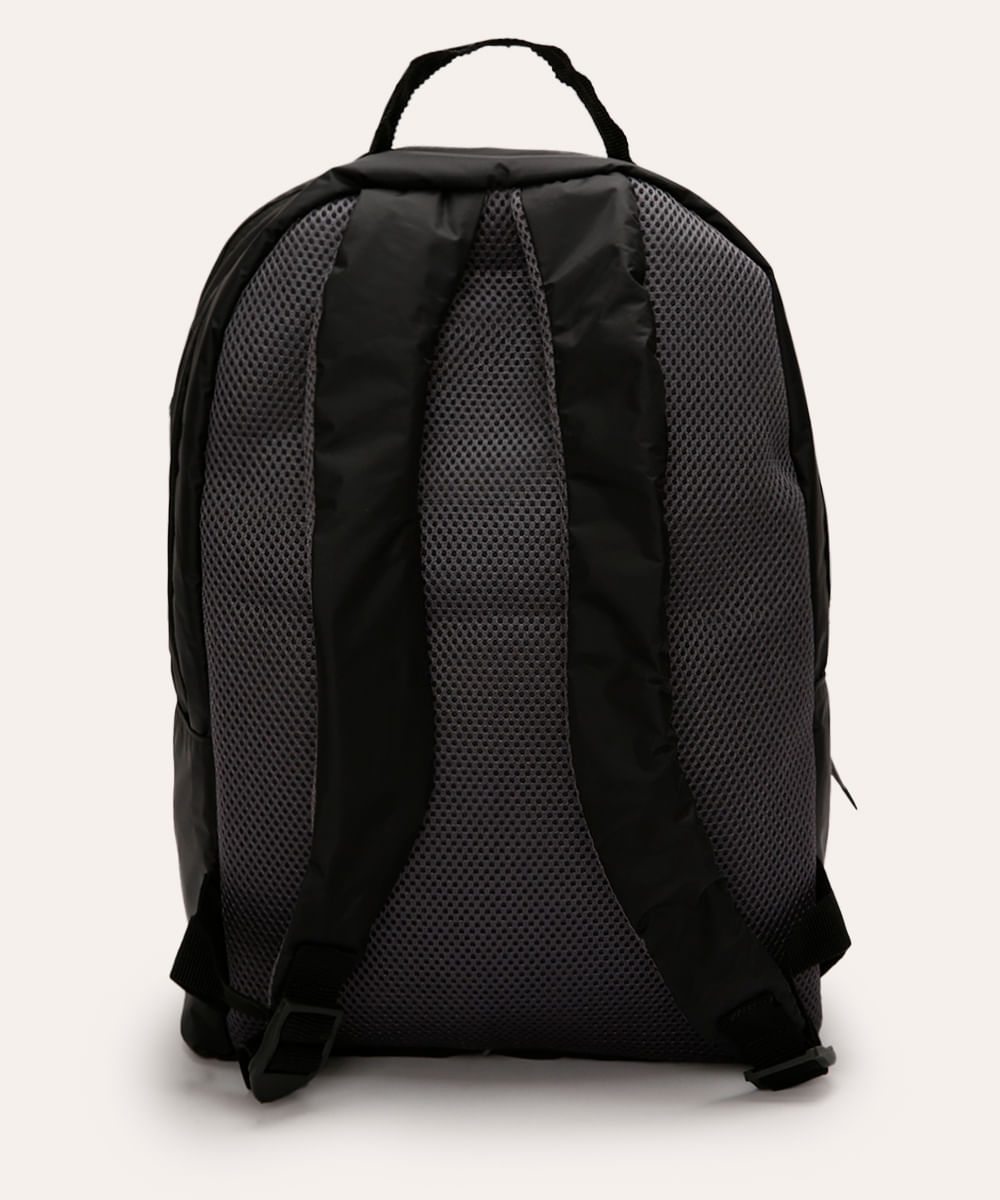 mochila com bolsos esportiva preta