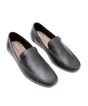 Mocassim Democrata Denim Tag Masculino Preto