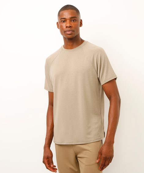 camiseta raglan esportiva verde