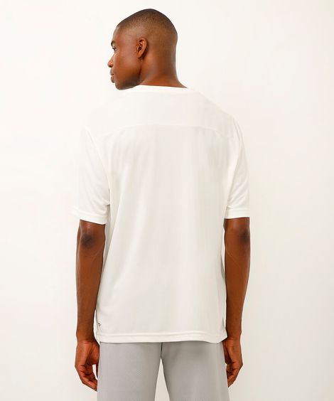 camiseta esportiva oversized masculina cinza