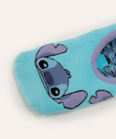 kit de 2 meias sapatilha stitch colorida