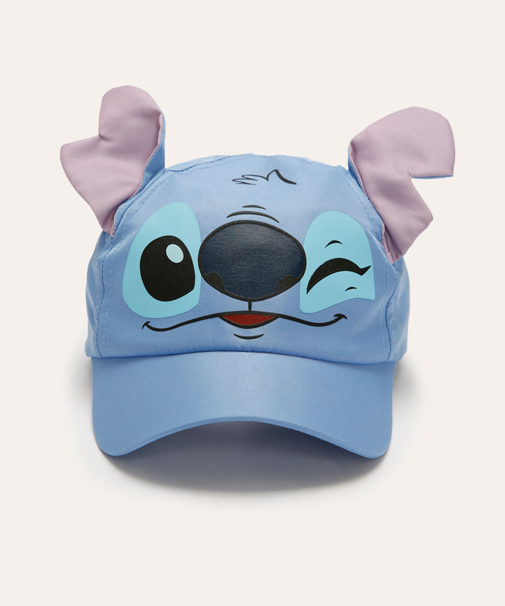 boné infantil aba curva stitch azul