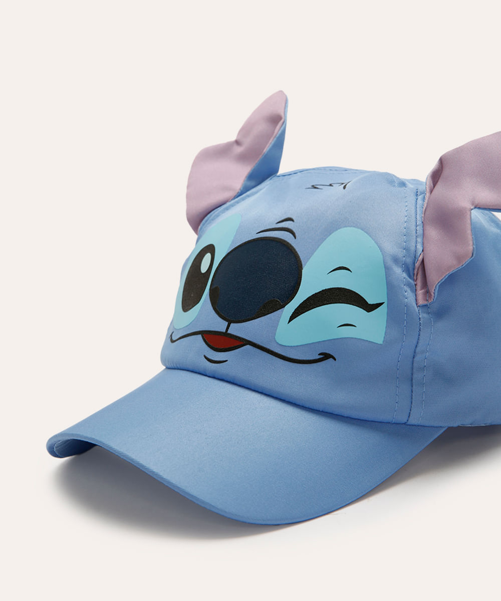 boné infantil aba curva stitch azul