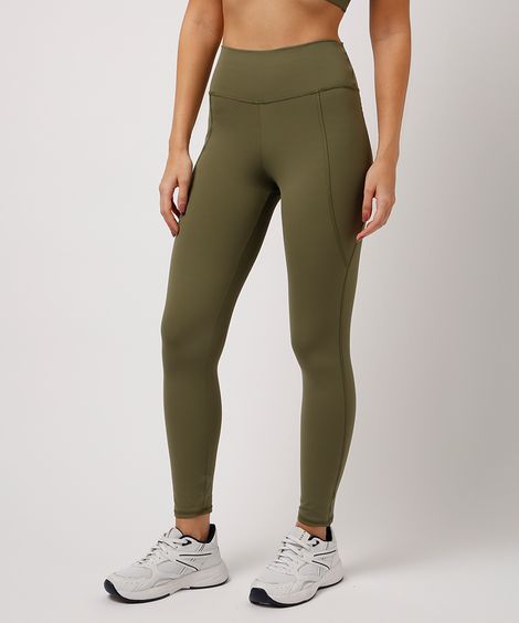 calça legging com bolso mindset sport verde