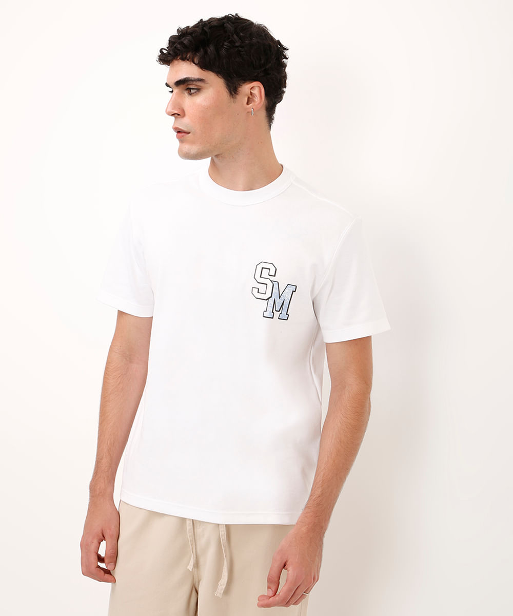 camiseta comfort sassy mood off white