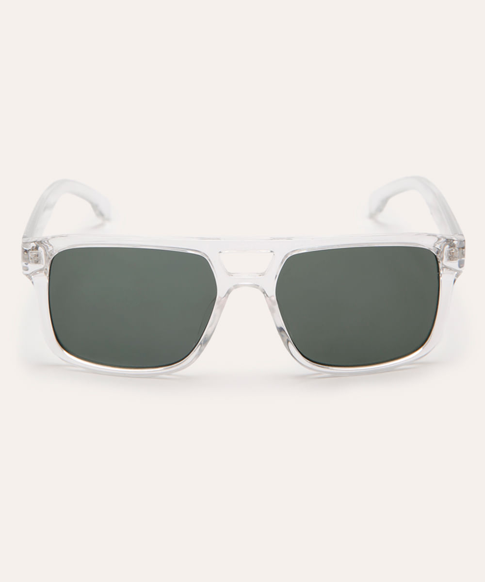 óculos de sol aviador triton transparente