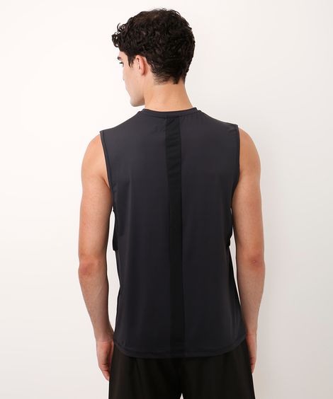 regata esportiva machão slim preta