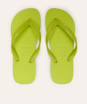 chinelo havaianas top verde