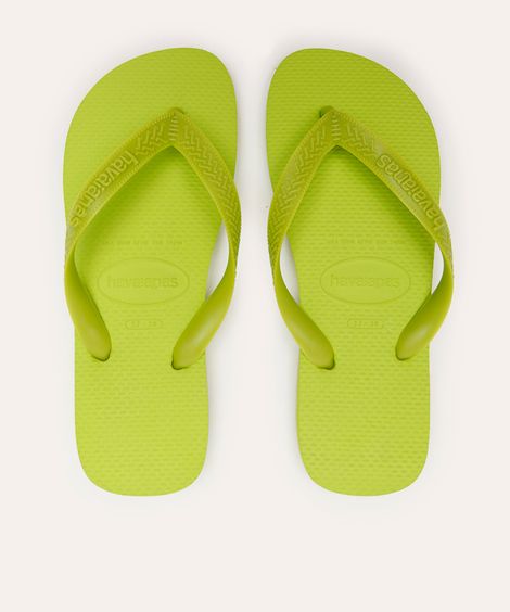 chinelo havaianas top verde