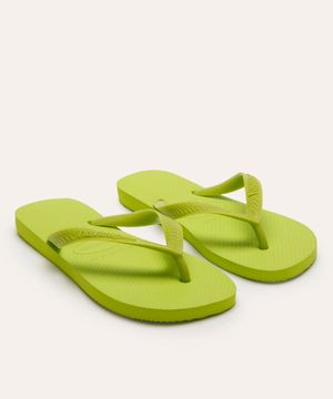 chinelo havaianas top verde