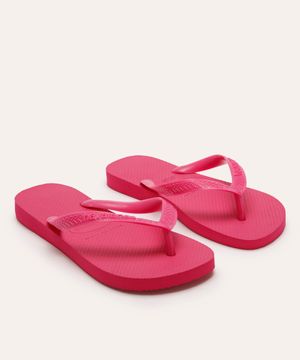 chinelo havaianas top rosa