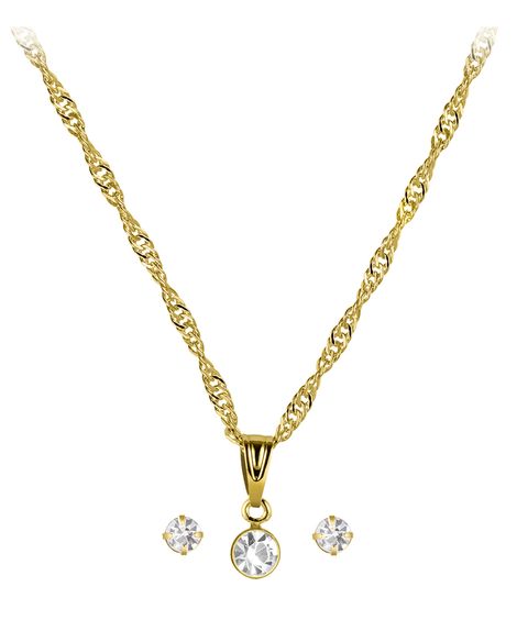 kit relógio analógico feminino lince lrg4711lka4qs2kx dourado