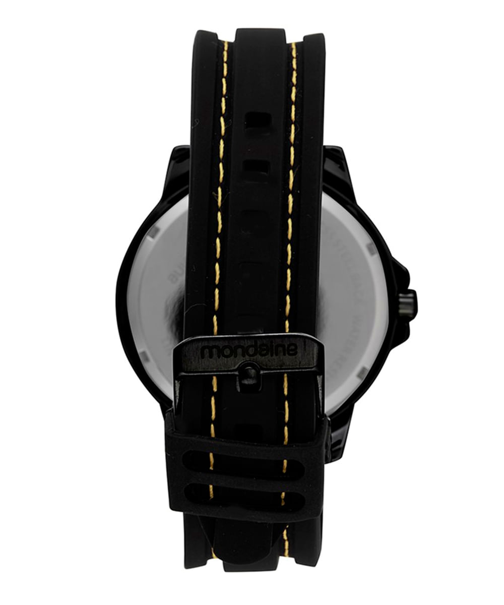 kit relógio analógico masculino mondaine 99698gpmvpi2kt preto