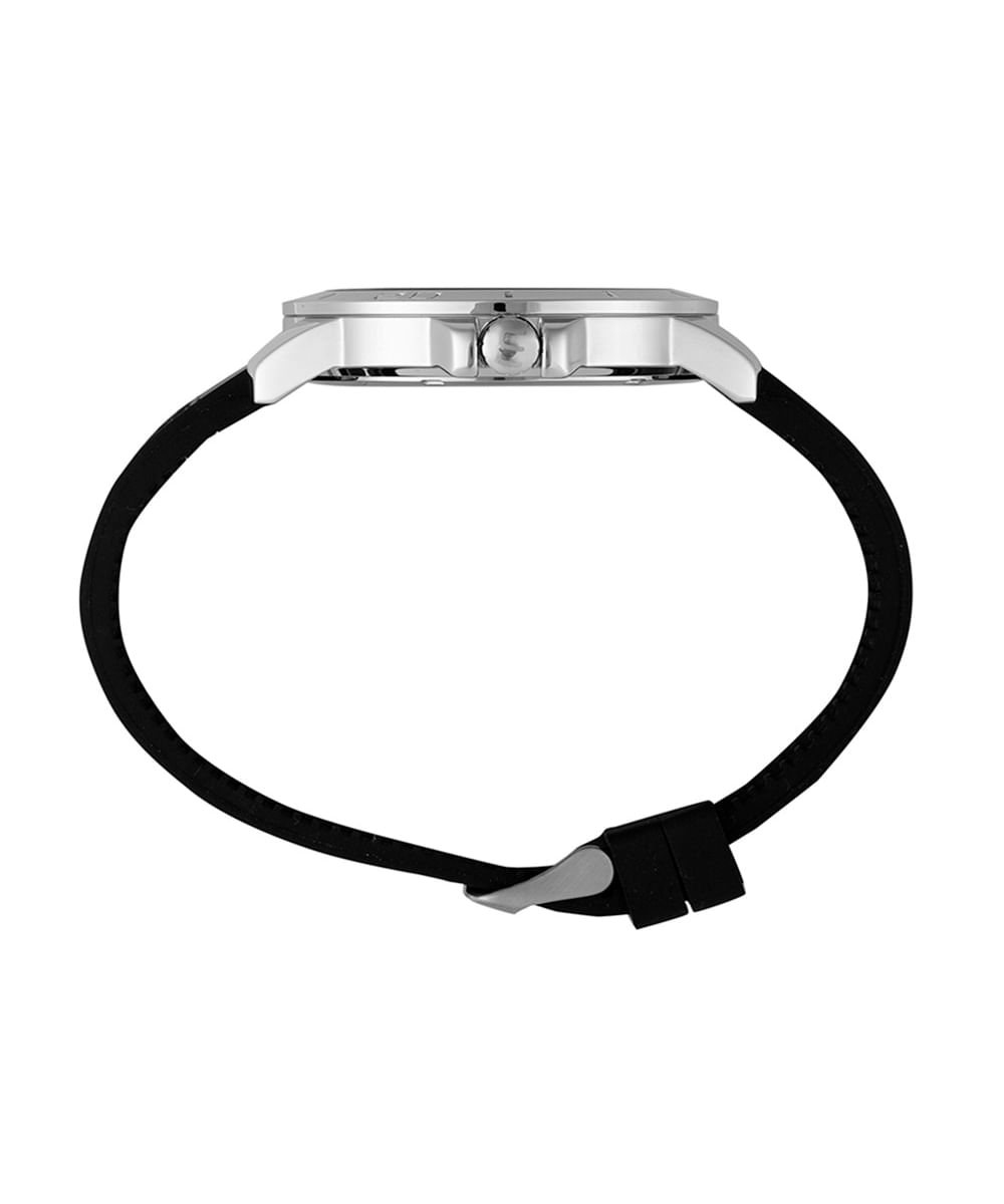 kit relógio analógico masculino mondaine 99777g0mvni1k prateado