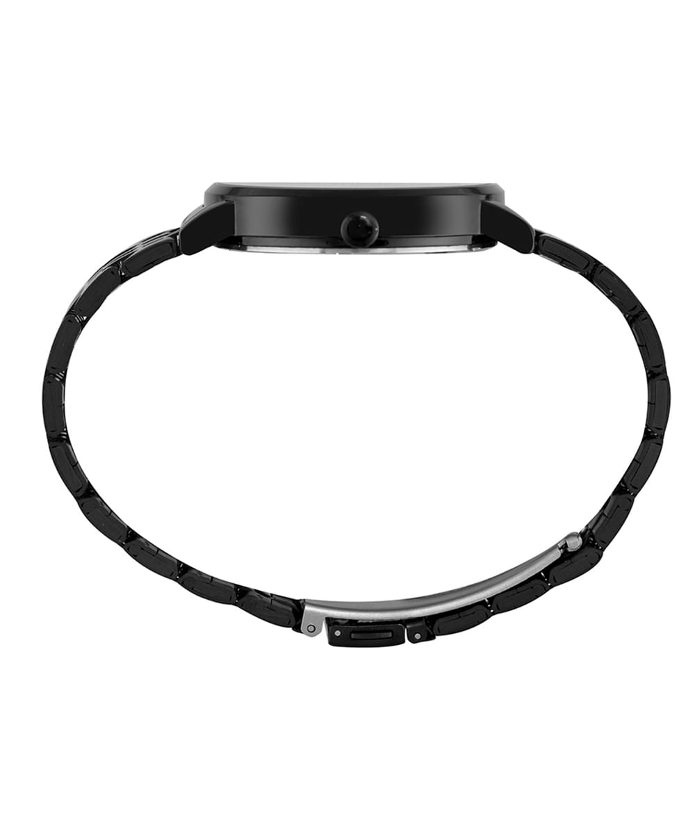 kit relógio analógico feminino mondaine 32683lpmvpe4kb preto
