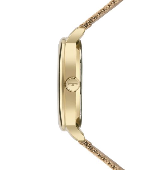 relógio analógico feminino technos 2036msj1e dourado