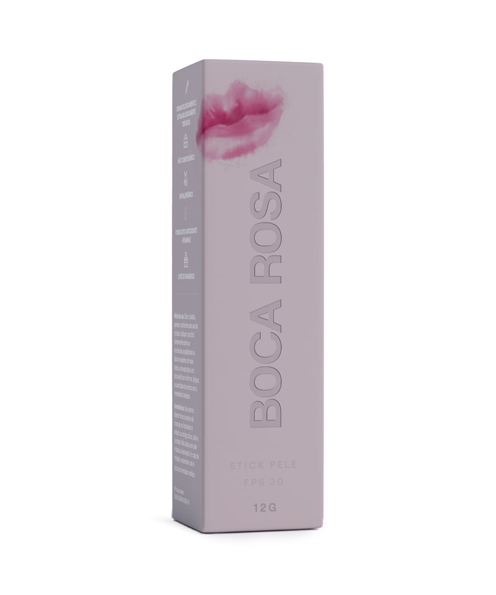 stick pele br48 multifuncional boca rosa