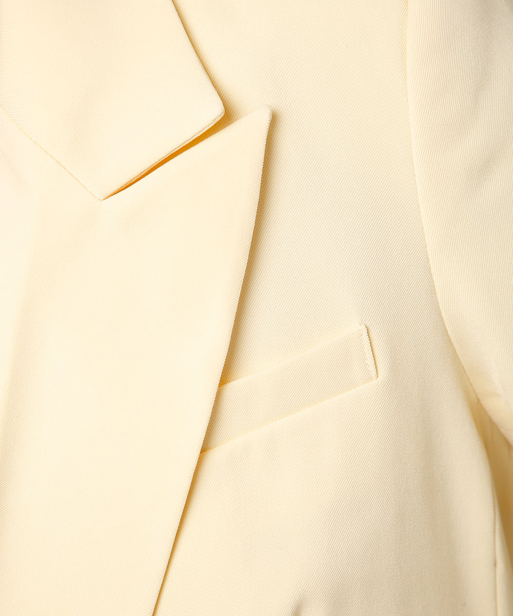 blazer alfaiataria mindset amarelo